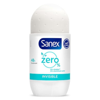Desodorante roll-on invisible Sanex 50 ml-0