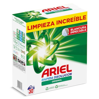 Detergente en polvo Ariel 30 lavados-0