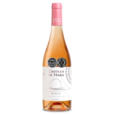 Vino rosado D.O. Rioja Castillo de Haro 75 cl-0