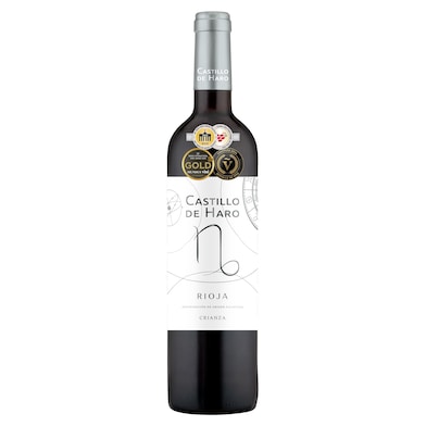 Vino tinto crianza D.O. Rioja Castillo de Haro 75 cl-0