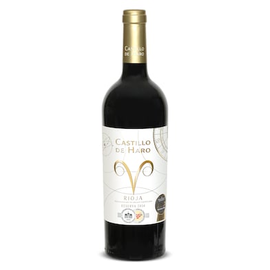 Vino tinto reserva D.O. Rioja Castillo de Haro 75 cl-0