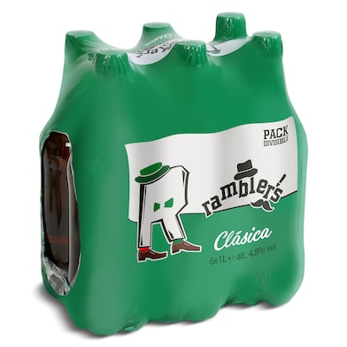 Cerveza clásica Dia Ramblers pack 6 x 1 L-0