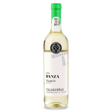 Vino blanco D.O. Valdepeñas Viña Danza 75 cl-0
