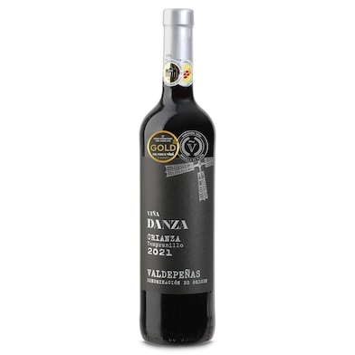 Vino tinto crianza D.O. Valdepeñas Viña Danza 75 cl-0