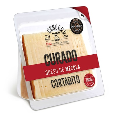 Queso curado cortado Dia El Cencerro 250 g-0