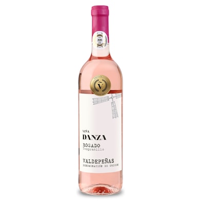 Vino rosado D.O. Valdepeñas Viña Danza 75 cl-0