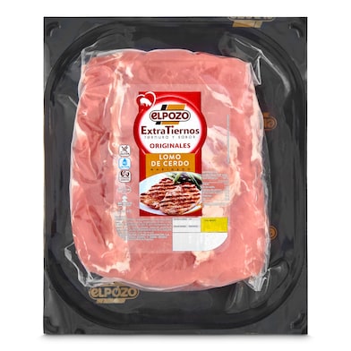 Lomo de cerdo en trozo Elpozo Extratiernos 1 Kg aprox.-0