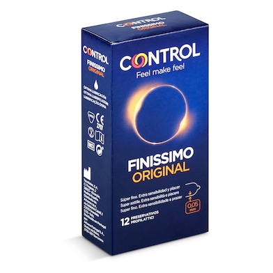 Preservativos finissimo original Control 12 unidades-0