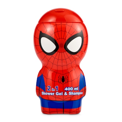 Gel de ducha y champú Spiderman 400 ml-0