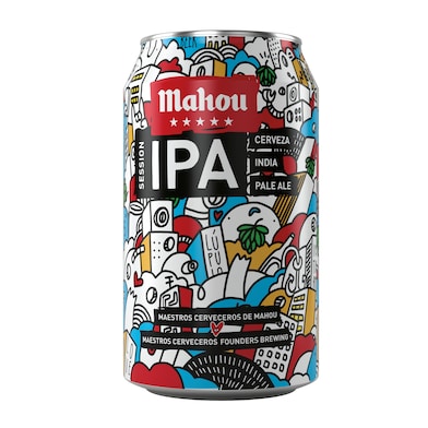 Cerveza IPA Mahou 33 cl-0