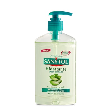 Jabón de manos con aloe vera Sanytol 250 ml-0 Jabón de manos con aloe vera Sanytol 250 ml-0