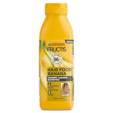Champú hair food banana cabello seco Fructis 350 ml-0