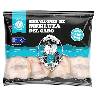 Medallones de merluza del cabo MSC Dia Mari Marinera 475 g-0