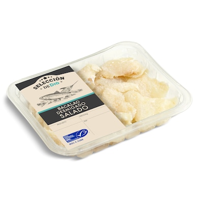 Bacalao desmigado salado MSC Selección de Dia 250 g-0