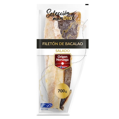 Filetón de bacalao salado MSC Dia Selección Mundial 700 g-0