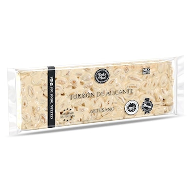 Turrón de Alicante artesano Dia Dulce Noel 220 g-0 Turrón de Alicante artesano Dia Dulce Noel 220 g-0