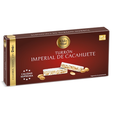 Turrón imperial de cacahuete Dia Dulce Noel 150 g-0 Turrón imperial de cacahuete Dia Dulce Noel 150 g-0