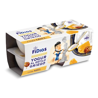Yogur griego con miel Fidias de Dia pack 4 x 125 g-0