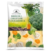 Brócoli, coliflor y zanahoria Dia Vegecampo 1 Kg