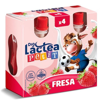 Petit de fresa líquido Dia Láctea 4 x 80 g-0
