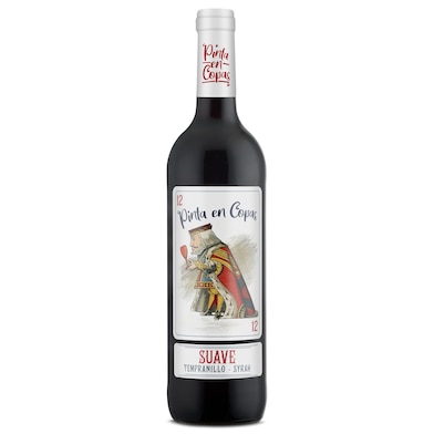Vino tinto tempranillo syrah Pinta en Copas 75 cl-0