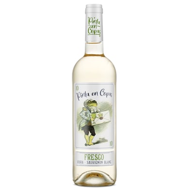 Vino blanco viura-sauvignon Pinta en Copas 75 cl-0