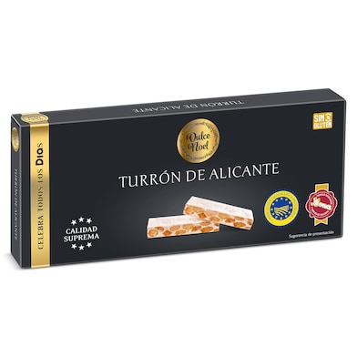 Turrón de Alicante Dia Dulce Noel 150 g-0 Turrón de Alicante Dia Dulce Noel 150 g-0