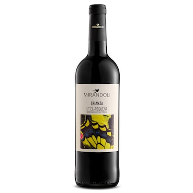 Vino tinto crianza D.O. Utiel Requena Mirandoli 75 cl-0