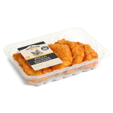Solomillos de pollo empanado Selección de Dia 600 g aprox.-0
