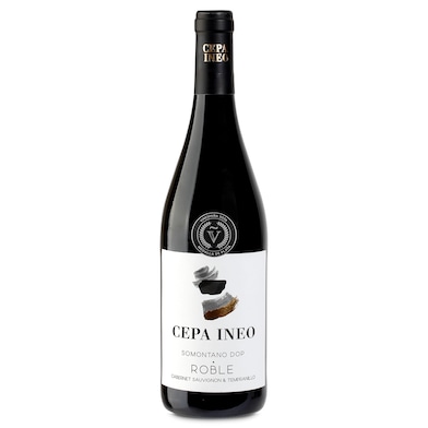 Vino tinto roble D.O. Somontano Cepa ineo 75 cl-0