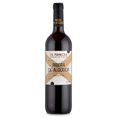 Vino tinto reserva D.O. La Mancha Ribera de Algodor 75 cl-0