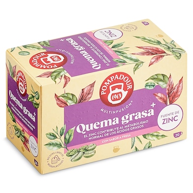 Infusión quema grasa Pompadour 20 unidades-0