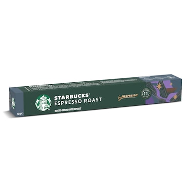 Cápsulas de café espresso ristretto Starbucks 10 unidades-0