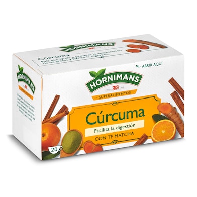 Infusión de cúrcuma con té matcha Hornimans 20 unidades-0