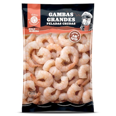 Gambas peladas y crudas grandes Dia Mari Marinera 350 g-0