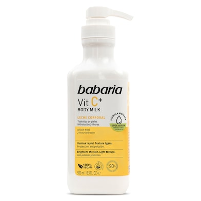 Leche corporal vitamina c Babaria 500 ml-0