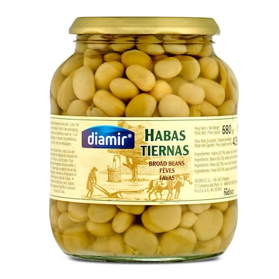 Habas tiernas Diamir 425 g-0