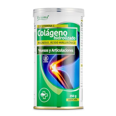 Polvo de colágeno hidrolizado y magnesio Vivisima+ 250 g-0