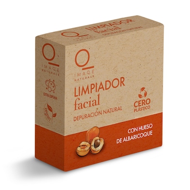 Limpiador facial sólido con hueso de albaricoque Dia Imaqe 50 g-0