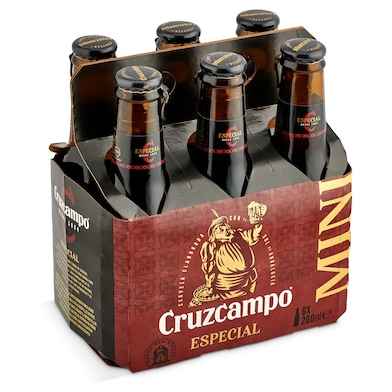 Cerveza especial Cruzcampo pack 6 x 20 cl-0