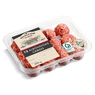 Albóndigas de cerdo Selección de Dia 400 g-0