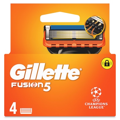 Recambio maquinilla de afeitar fusion5 Gillette 4 unidades-0 Recambio maquinilla de afeitar fusion5 Gillette 4 unidades-0