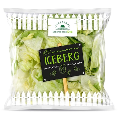 Lechuga iceberg lavada Dia Vegecampo 200 g-0