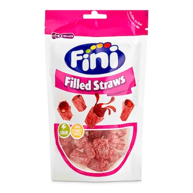 Golosinas torcidas rellenas de pica pica Fini 165 g-0