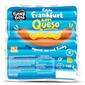 Salchichas frankfurt con queso Dia Funky Frank 4 x 140 g