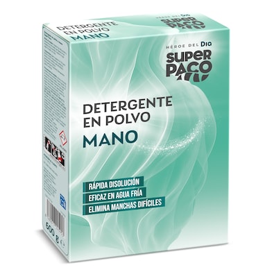 Detergente en polvo a mano Dia Super Paco 600 g-0