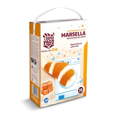Detergente máquina polvo marsella Dia Super Paco caja 35 lavados-0 Detergente máquina polvo marsella Dia Super Paco caja 35 lavados-0