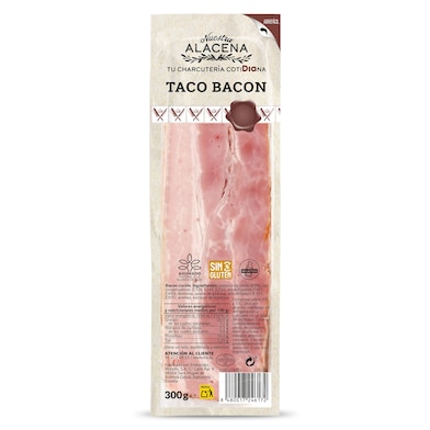 Taco de bacon Dia Nuestra Alacena 300 g-0