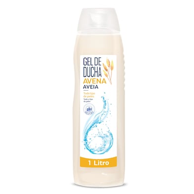 Gel de ducha avena 1 L-0