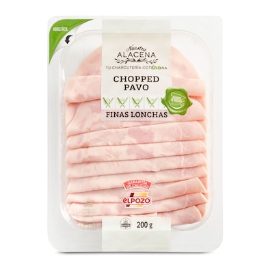 Chopped de pavo Dia Nuestra Alacena 200 g-0
